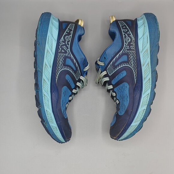 Hoka One One Stinson ATR 5 Shoes Women's Sz 6 Blue Trail Running Hiking Sneaker - Picture 5 of 11